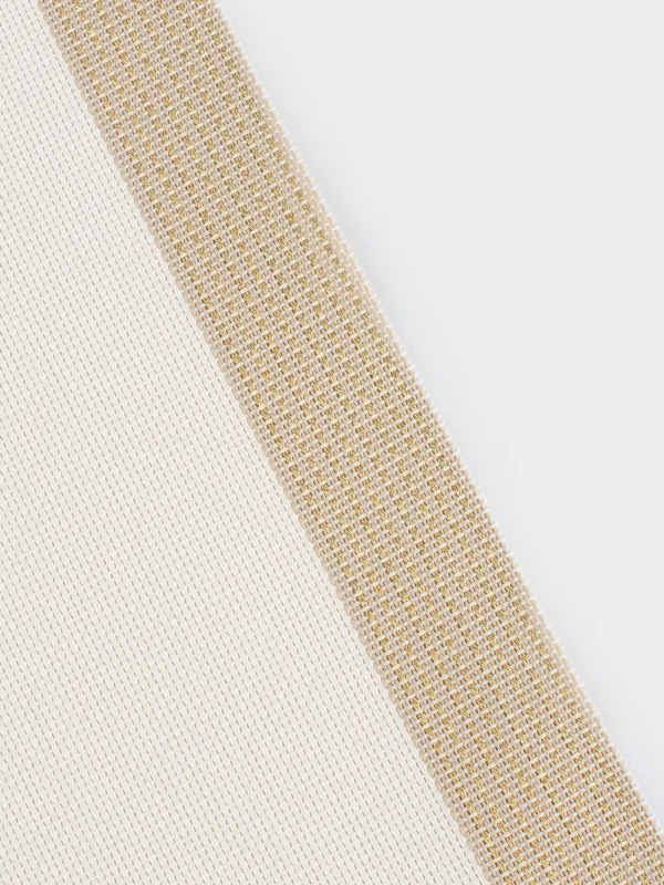 Placemat, 30x45 cm, PVC, rectangular, sand-white, Stripes, Solid, image-2