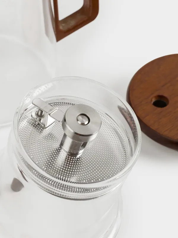 Teapot, 600 ml, glass B, Clear wood, image-4