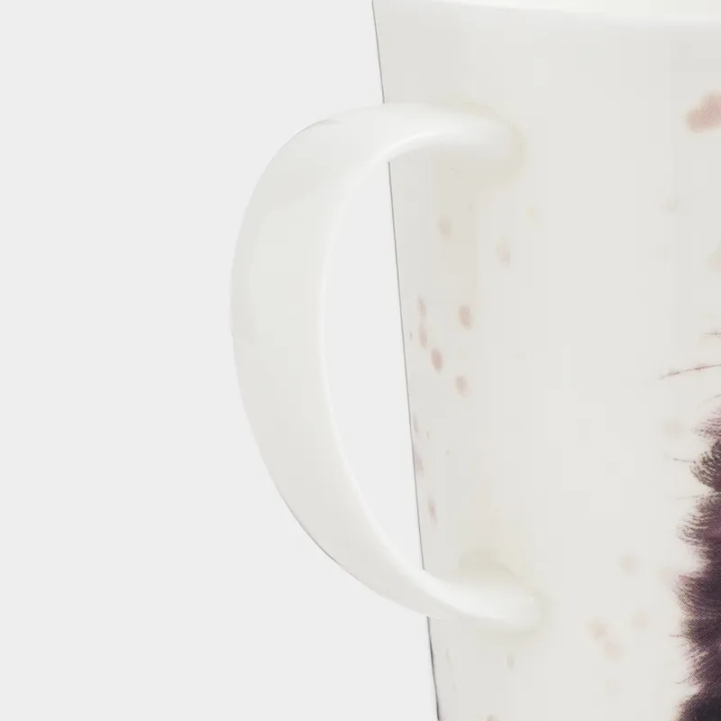 Mug, 350 ml, Porcelain F, white, Fluffy cat, Cat, image-2