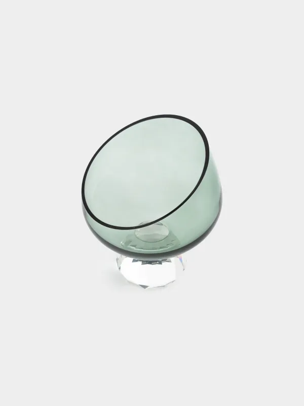 Candy bowl, 13x17 cm, on a leg, glass, Charm Life, image-2