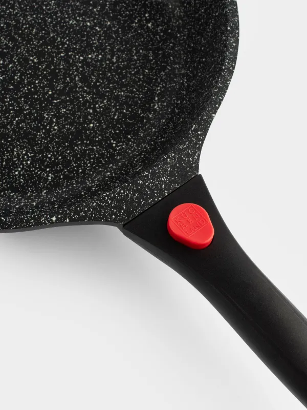 Frying pan, 28 cm, removable handle, coated, aluminum, Solution Red 2, image-5