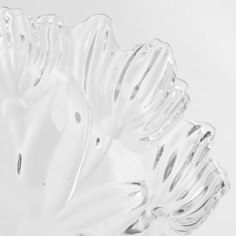 Salad bowl, 26x10 cm, 1,6 l, glass R, Flower, Fleur, image-4