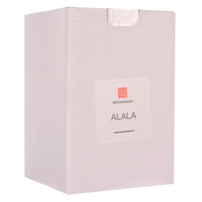 Liquid soap dispenser, 270 ml, glass/plastic, Alala, image-1