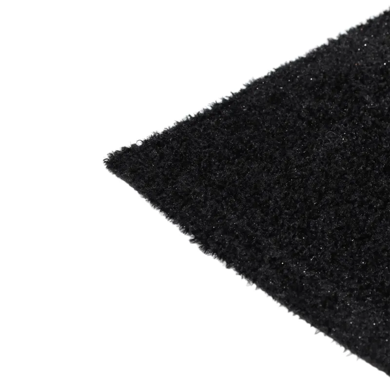 Mat, 50x80 cm, anti-slip, cotton / polyester, black, Gradan, image-2