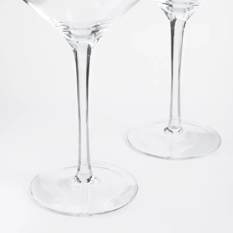 Red wine glass, 560 ml, 2 pcs, glass, mother of pearl, Charm L polar, image-2