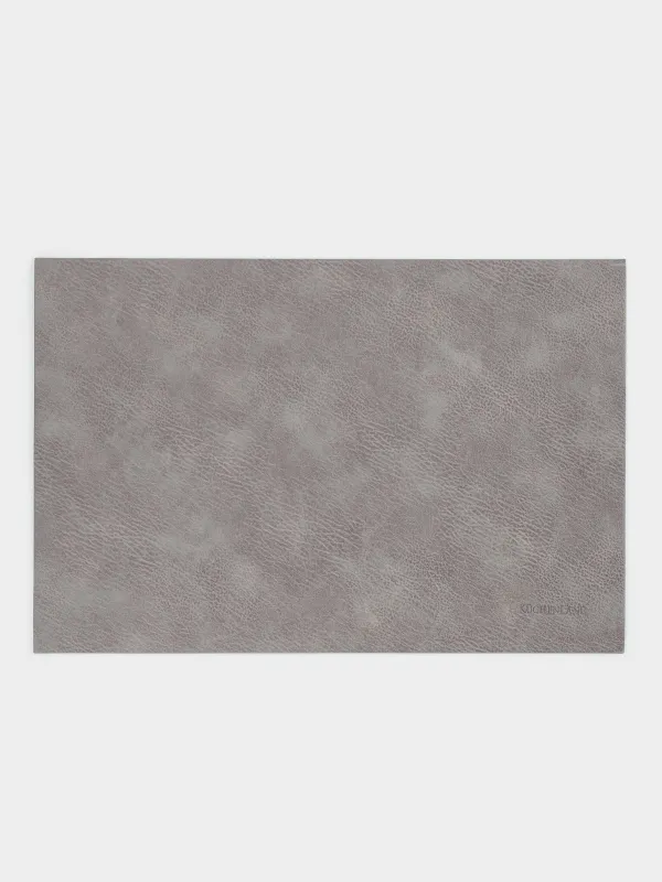 Placemat, 30x45 cm, PVC, rectangular, gray, Rock, image-0