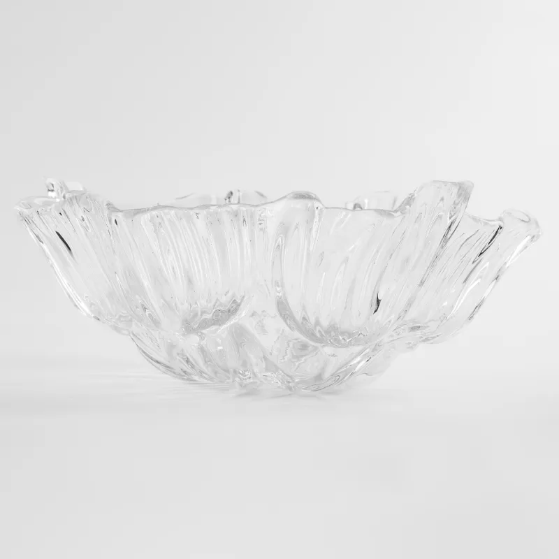 Salad bowl, 26x10 cm, 1,6 l, glass R, Flower, Fleur, image-3