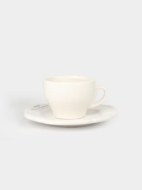 Tea pair, 1 person, 2 items, 240 ml, ceramics, milky, Progress, Course, image-0