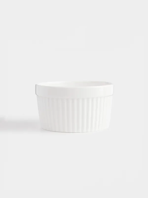 Cocotte, 10 cm, 250 ml, porcelain N, white, Ramekin, Aesthetic, image-0