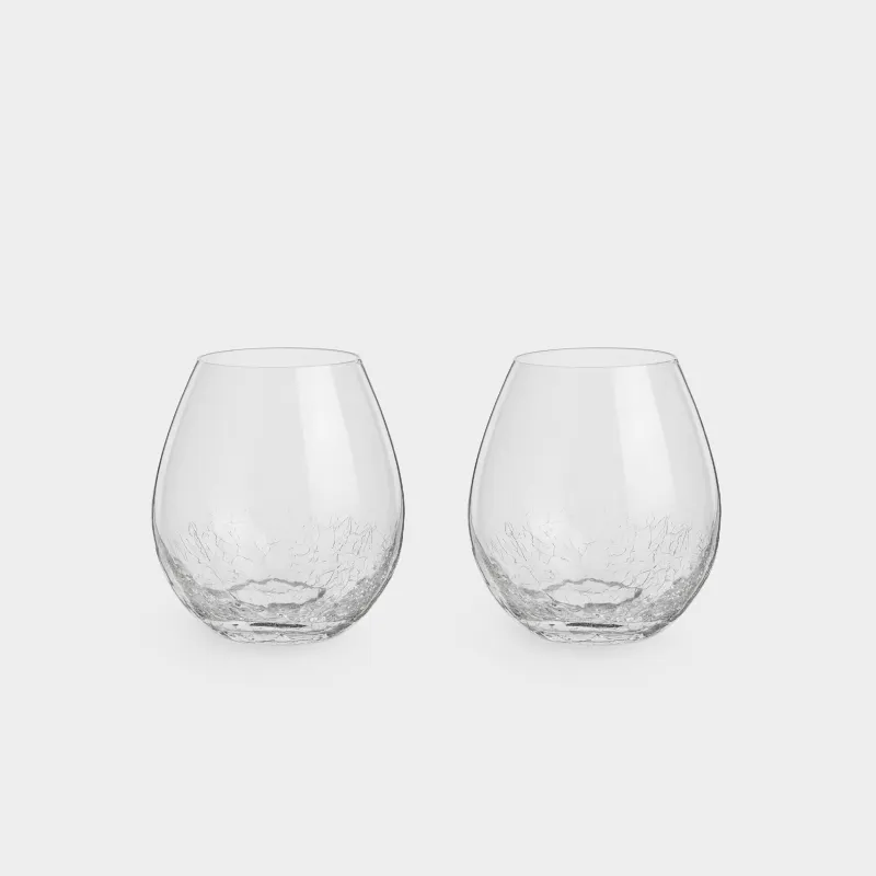 Glass, 11 cm, 450 ml, 2 pcs, glass, Ice