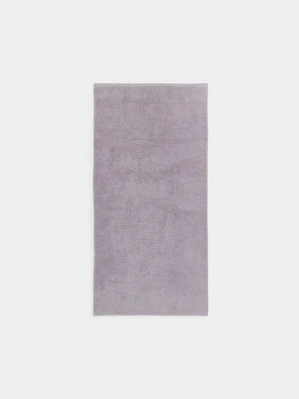 Towel, 70x140 cm, Cotton, purple, Terry cotton, image-1