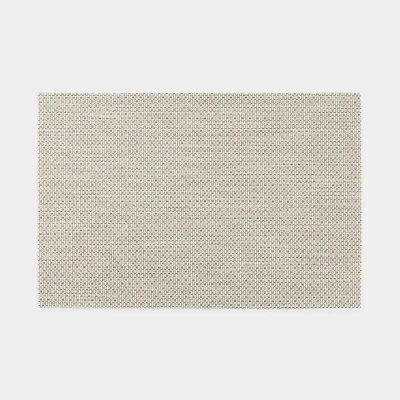 Placemat, 30x45 cm, PVC, rectangular, light gray, Solid