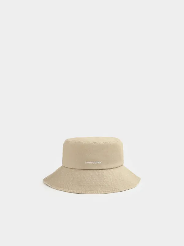 Panama hat, 57 cm, single size, cotton, Beige, Memories, Shore, image-0