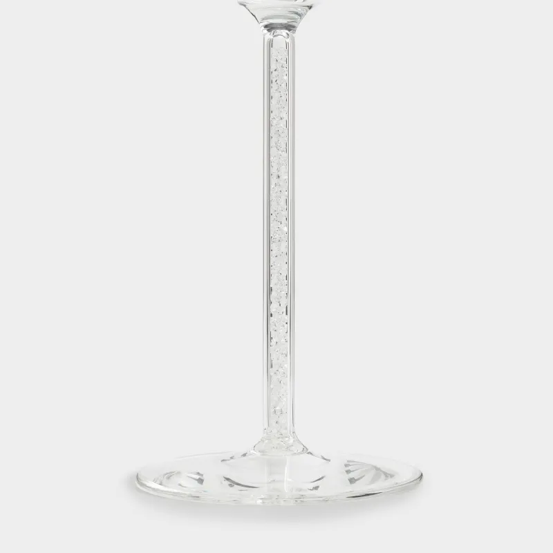 Drinking coupe glass, 300 ml, 2 pcs, glass / rhinestones, Crystal, image-3