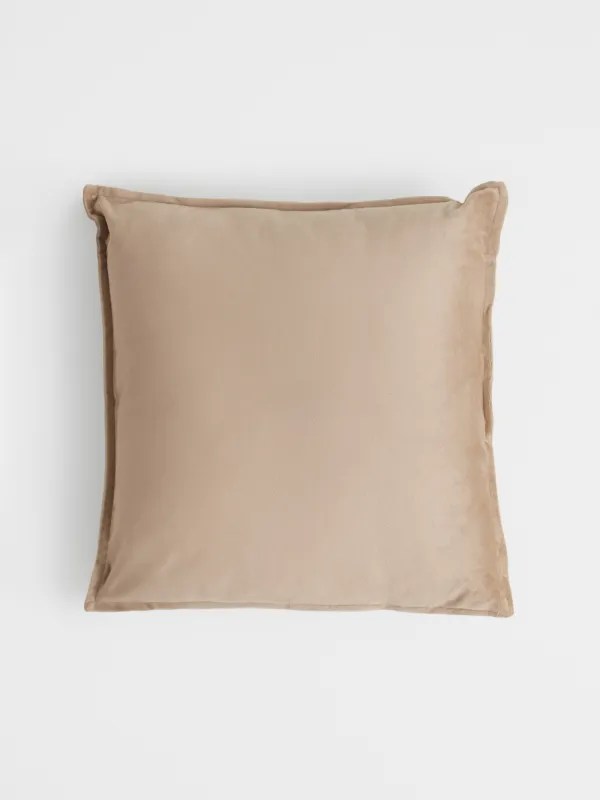 Decorative pillow, 45x45 cm, velvet, sand, Silk velvet, image-0