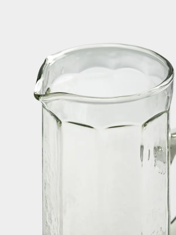 Jug, 1.2 l, glass, green, Budrio, image-3