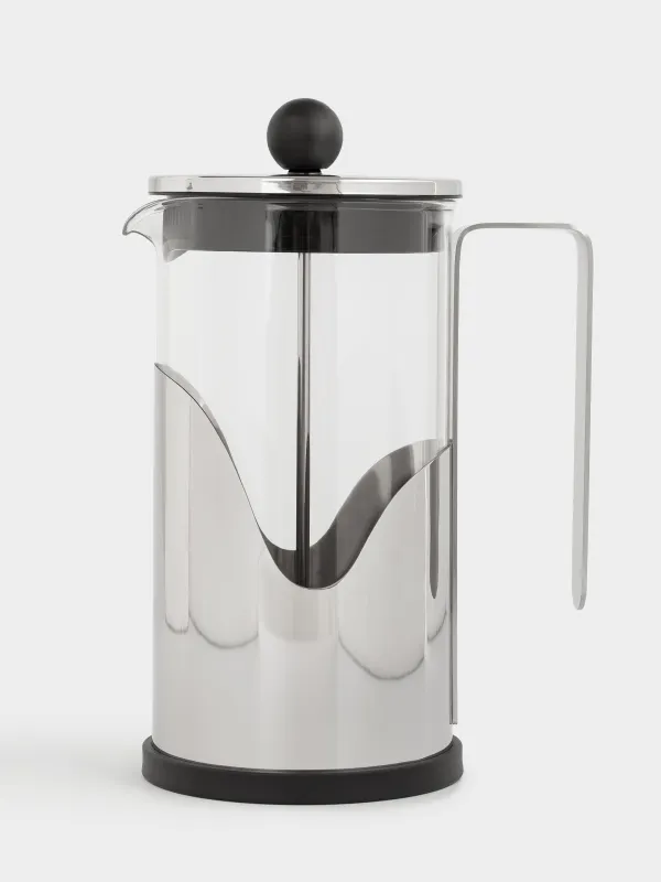 French press, 1 l, glass B / steel, Comfort, image-8