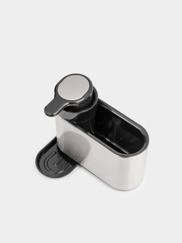 Detergent dispenser, 250 ml, organizer, steel / plastic, Classic, image-2