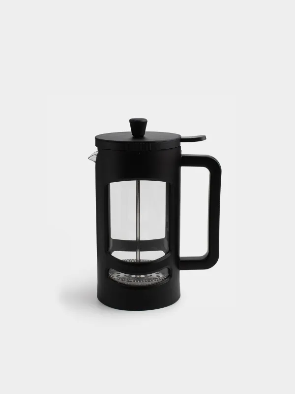 French press, 1 l, glass B / steel, beige, Detto, image-0
