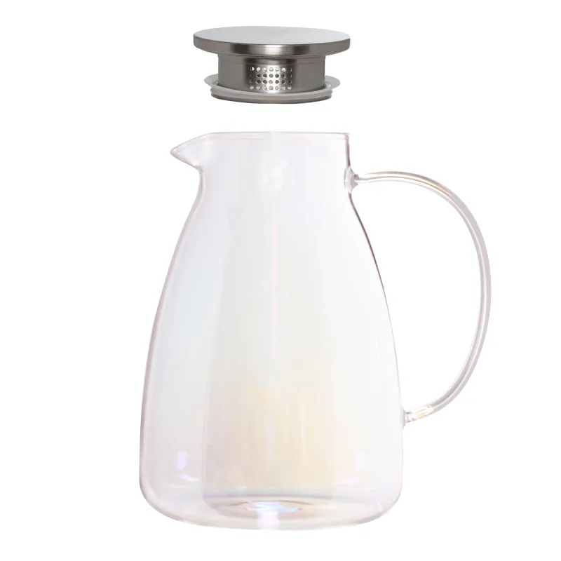 Jug, 2 l, with filter lid, glass B, mother-of-pearl, Radiant, image-1