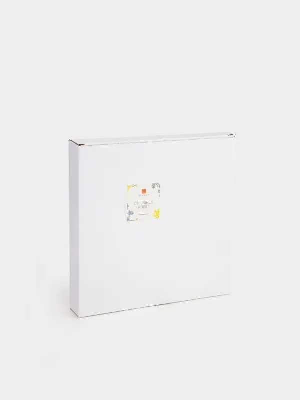 Dish, 24 cm, ceramic, white, Mimosa, Crumple print, image-7