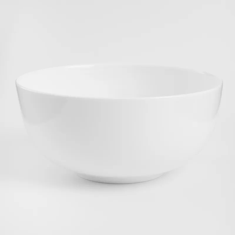 Salad bowl, 18x8 cm, 1.2 l, porcelain F, white, Ideal white