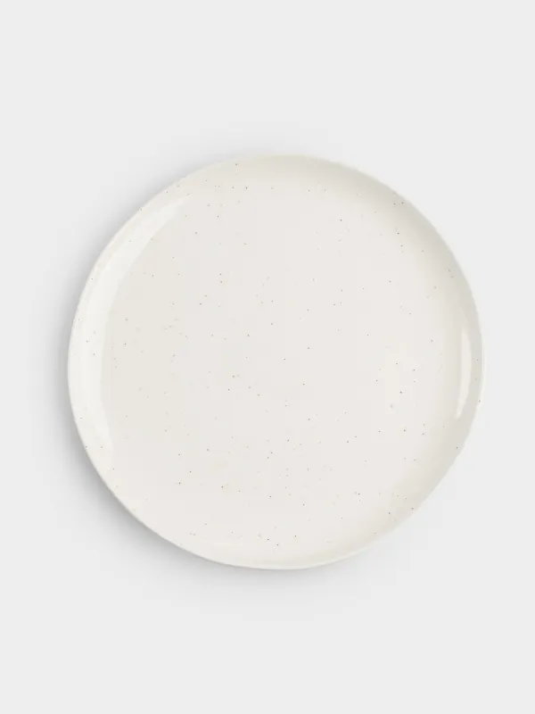 Dining set, 6 pers, 18 pr, porcelain N, milk, Dots, Boho, image-4