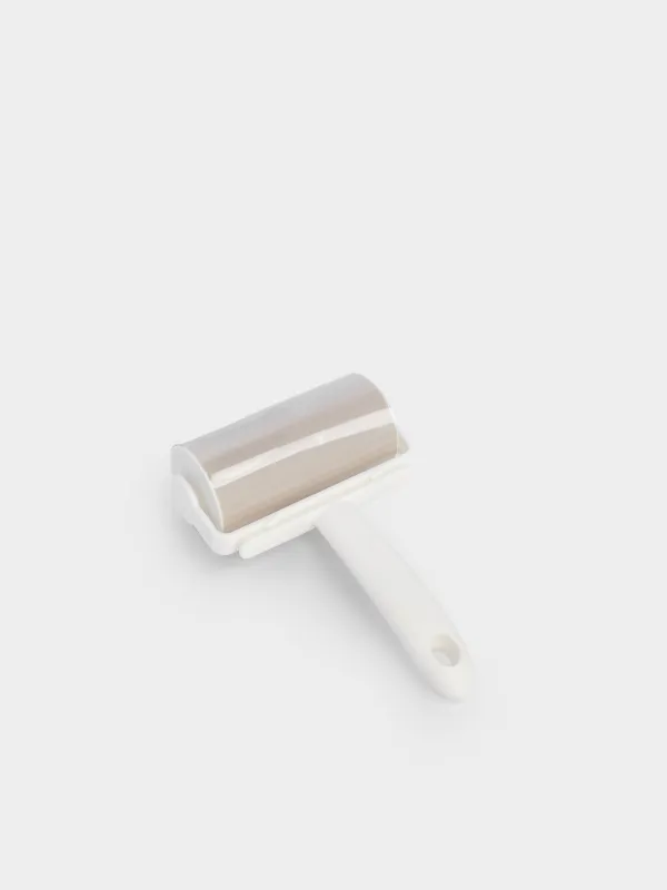Cloth cleaning roller, 18x12 cm, reusable, with cover, grey, Roller, image-2