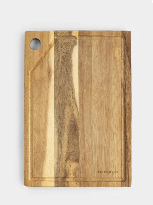 Cutting board, 30x20 cm, rectangular, wood, Noble tree, image-0