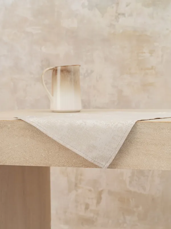 Napkin for appliances, 30x45 cm, polyester, rectangular, beige, Jacquard, image-6
