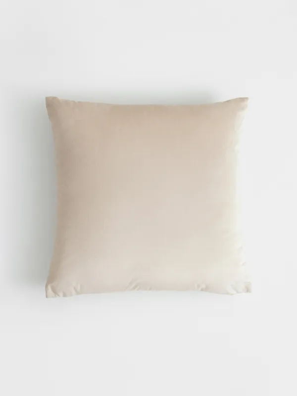 Decorative pillow, 45x45 cm, velvet, beige, Splash, Sparkly, image-1