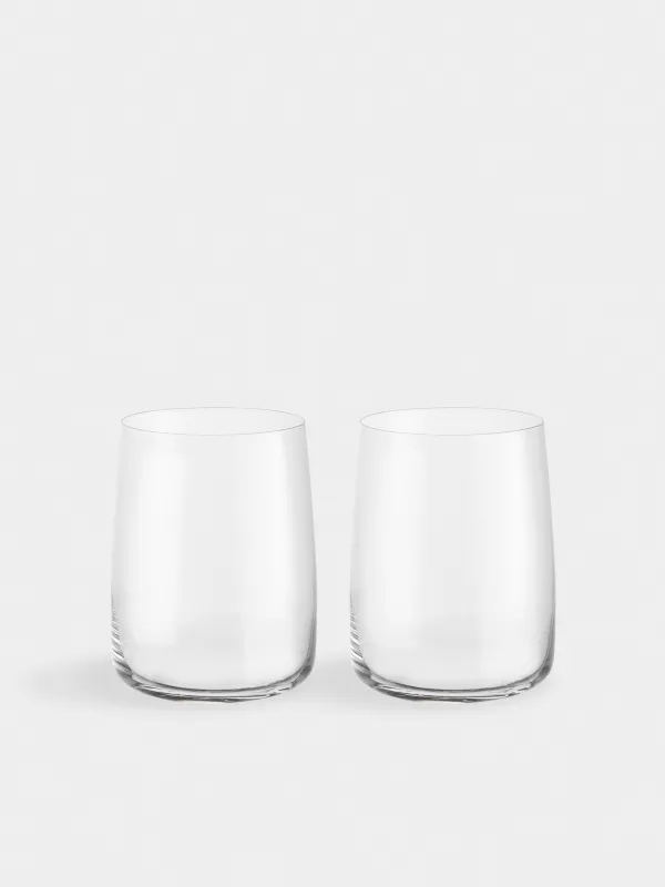 Glass, 11 cm, 450 ml, 2 pcs, crystal glass, Lienza, image-0