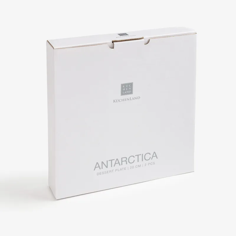 Dessert plate, 20 cm, 2 pieces, porcelain F, Antarctica, image-7