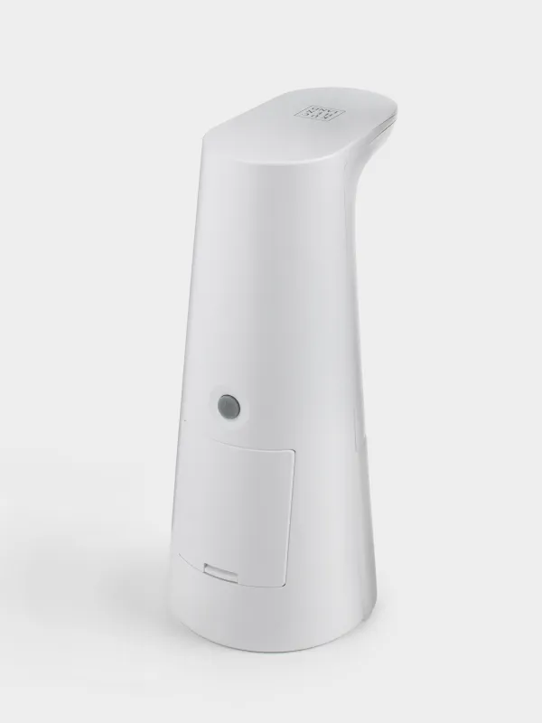 Liquid soap dispenser, 250 ml, touch, foam, plastic, White, Smile, image-2