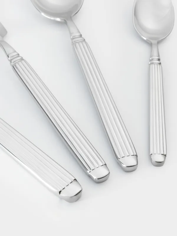 Cutlery, 6 persons, 24 items, steel, Florence, image-2