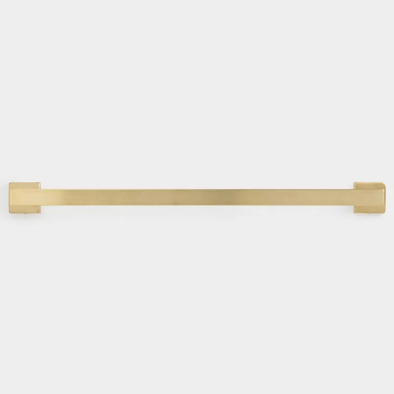 Towel holder, 60 cm, wall-mounted, steel, golden, Trend, image-1