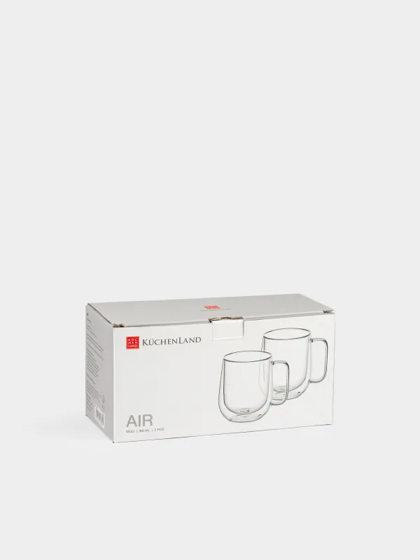 Mug, 300 ml, 2 pcs, glass T, Air, image-6