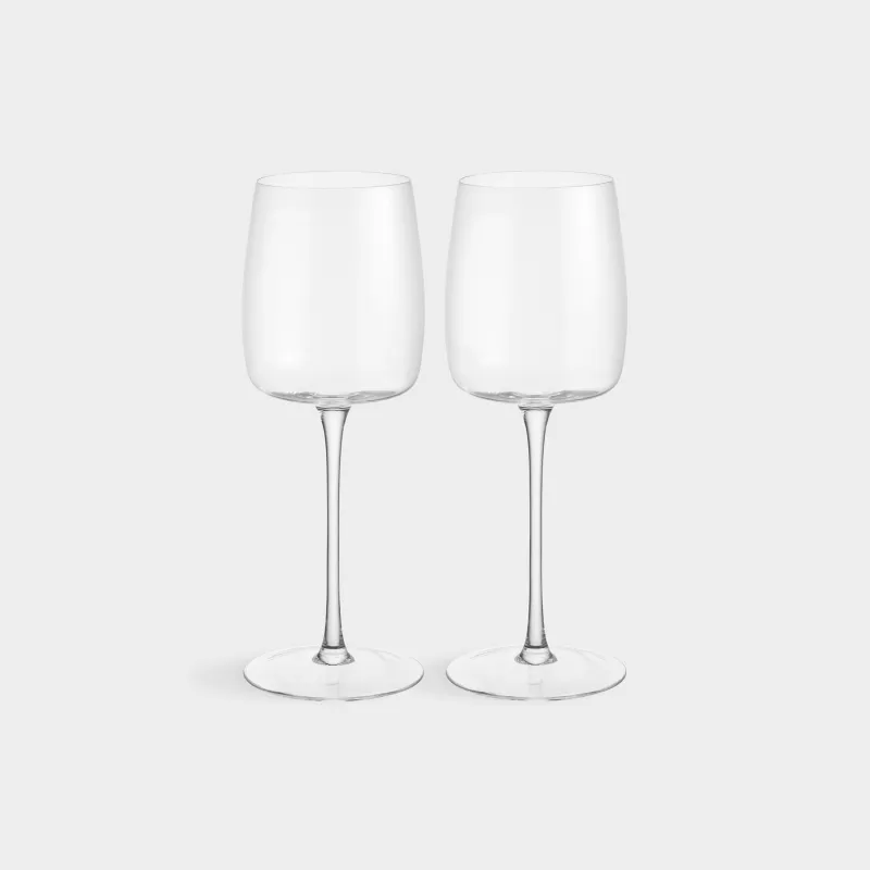 Drinking glass, 410 ml, 2 pcs, crystal glass, Lienza