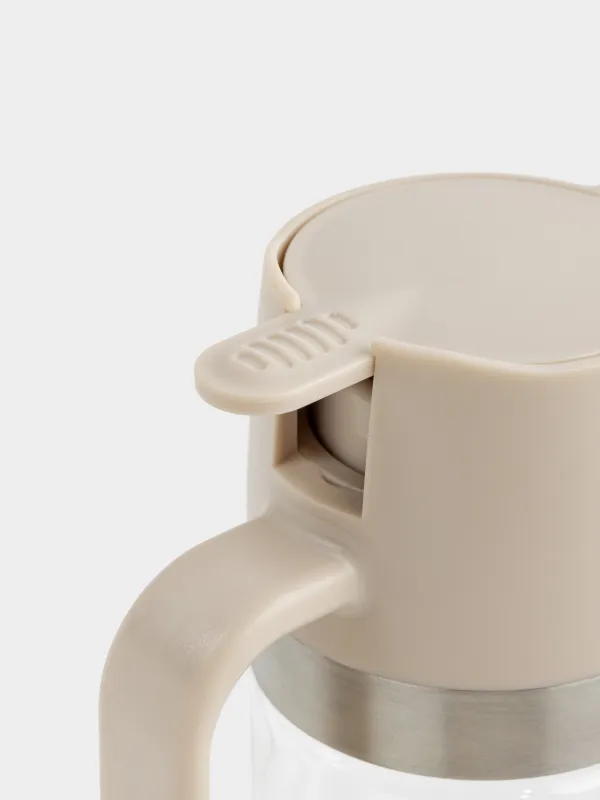 Sauce dispenser, 250 ml, glass / plastic, milky, Milk kitchen, image-3