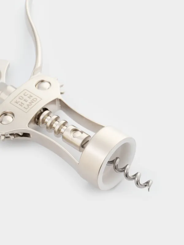 Lever corkscrew, 18 cm, metal, Easily, image-6