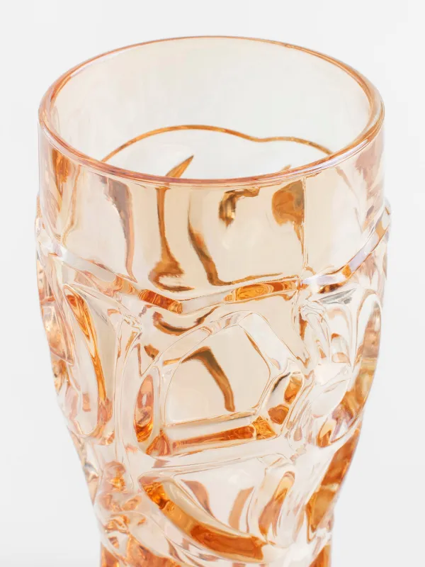 Glass, 15 cm, 270 ml, glass R, amber, Patterns, Gala, image-2