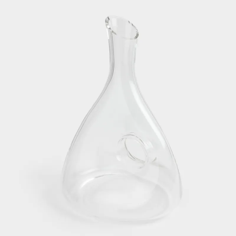 Decanter, 1.2 l, with handle, glass, Charm L, image-1