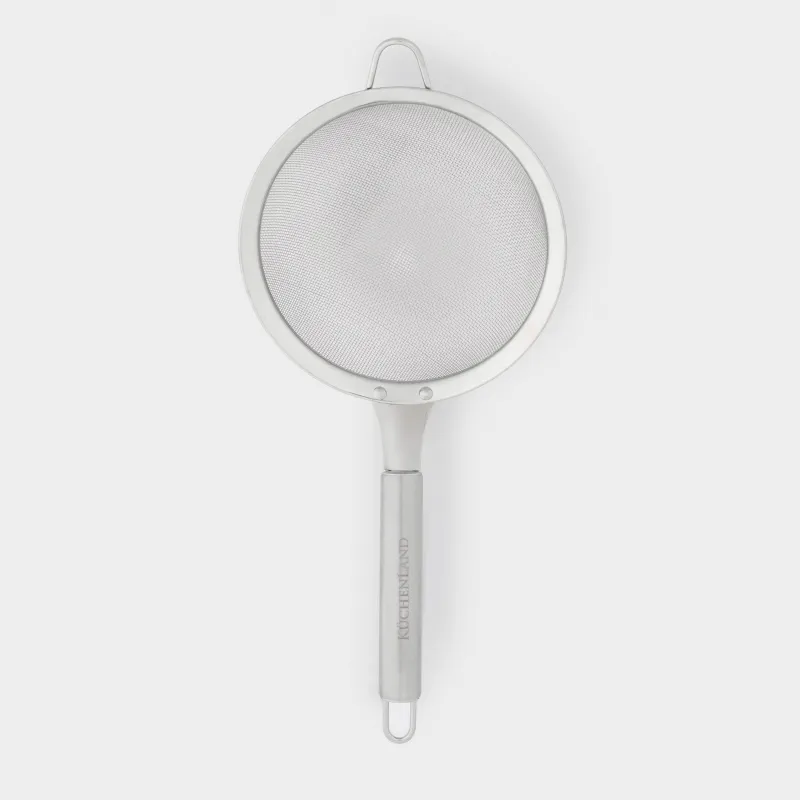 Sieve, 14 cm, with handle, steel, Spiro