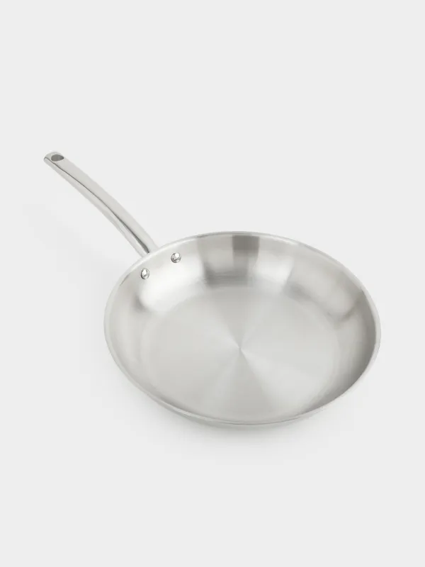 Frying pan, 28 cm, steel, Silver Stone, image-3
