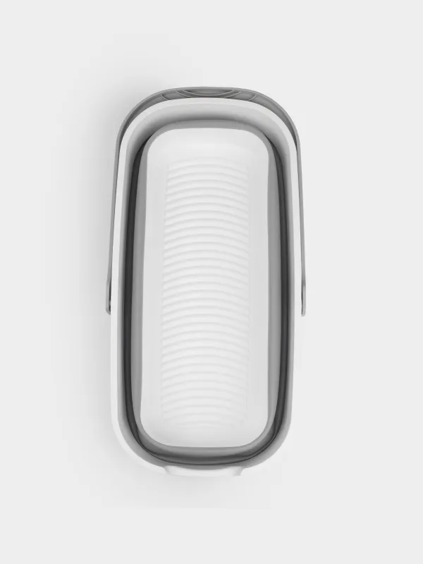 Mop bucket, 46x22 cm, folding, rectangular, grey-white, Foldaway, image-4