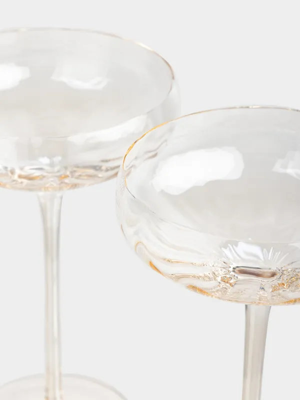 Drinking glass, 220 ml, 2 pcs, glass, beige, Filo R color, image-3