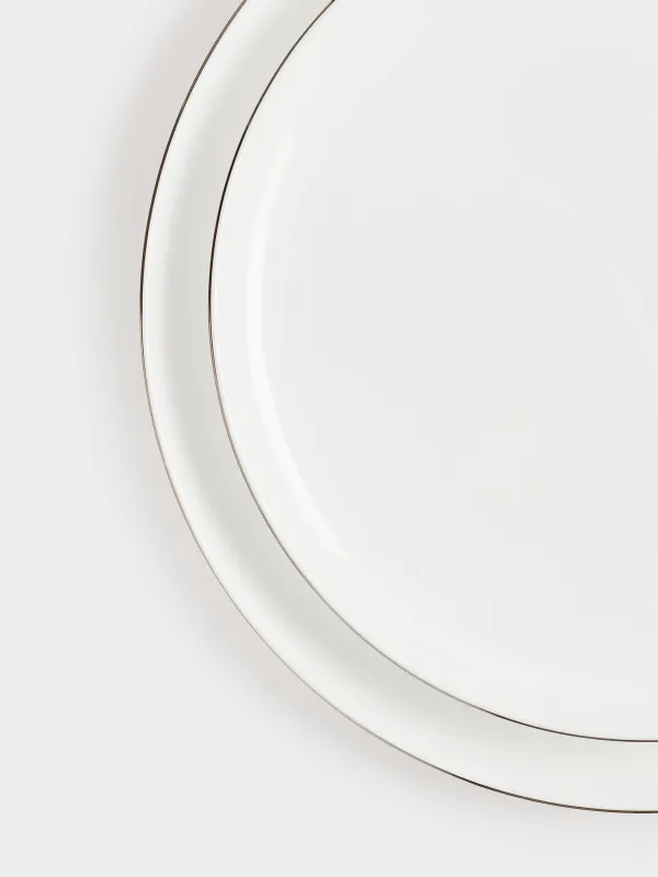 Dining set, 6 pers, 19 pr, porcelain F, Antarctica, image-4