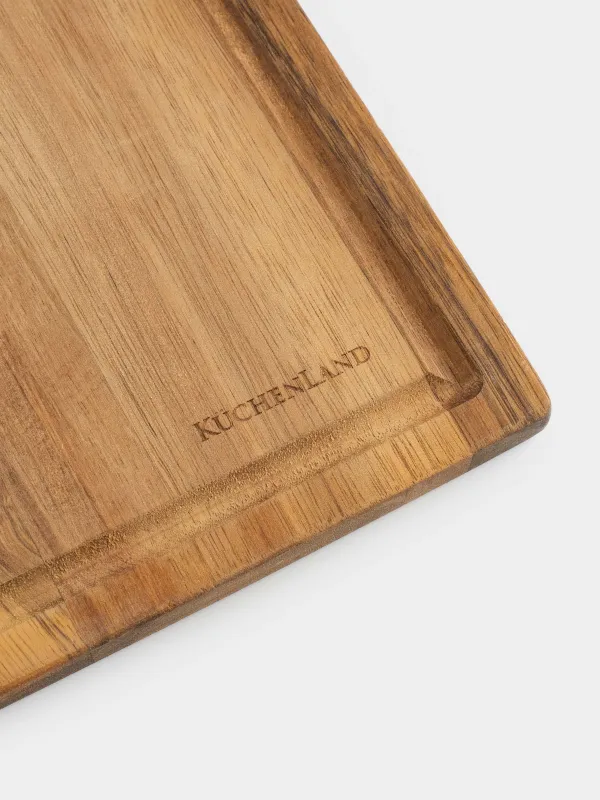 Cutting board, 30x20 cm, rectangular, wood, Noble tree, image-6