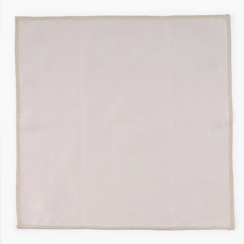 Cloth for glass/plastic/mirrors, 35x35 cm, microfiber, Fish scales, beige-pink, Clean, image-1