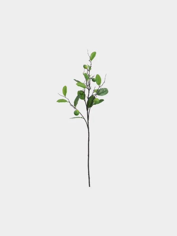 Decorative branch, 95 cm, material, Lime, Fruit decor, image-0